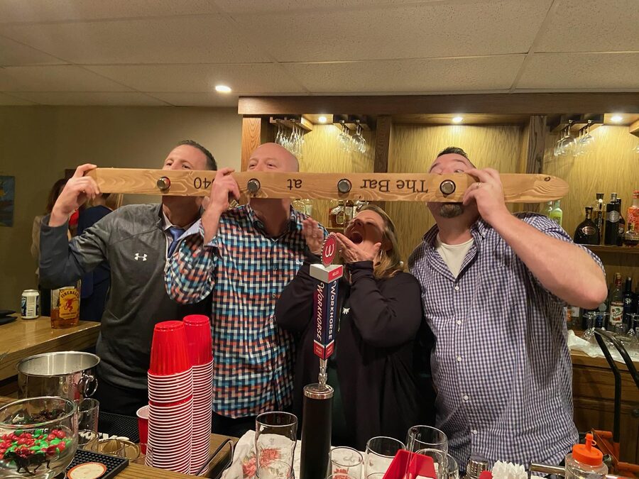 People at a bar