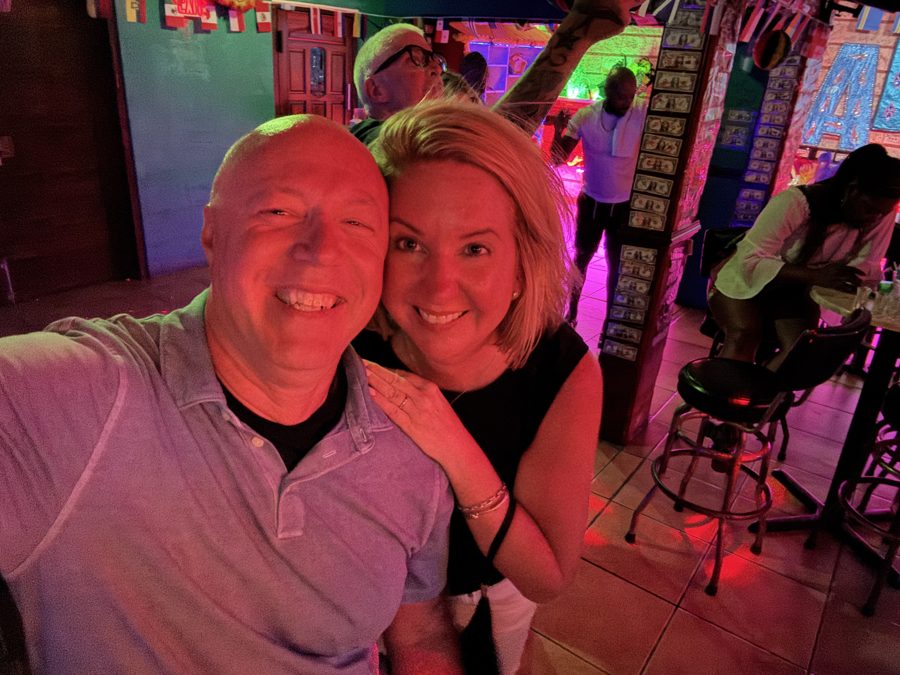 People at a bar